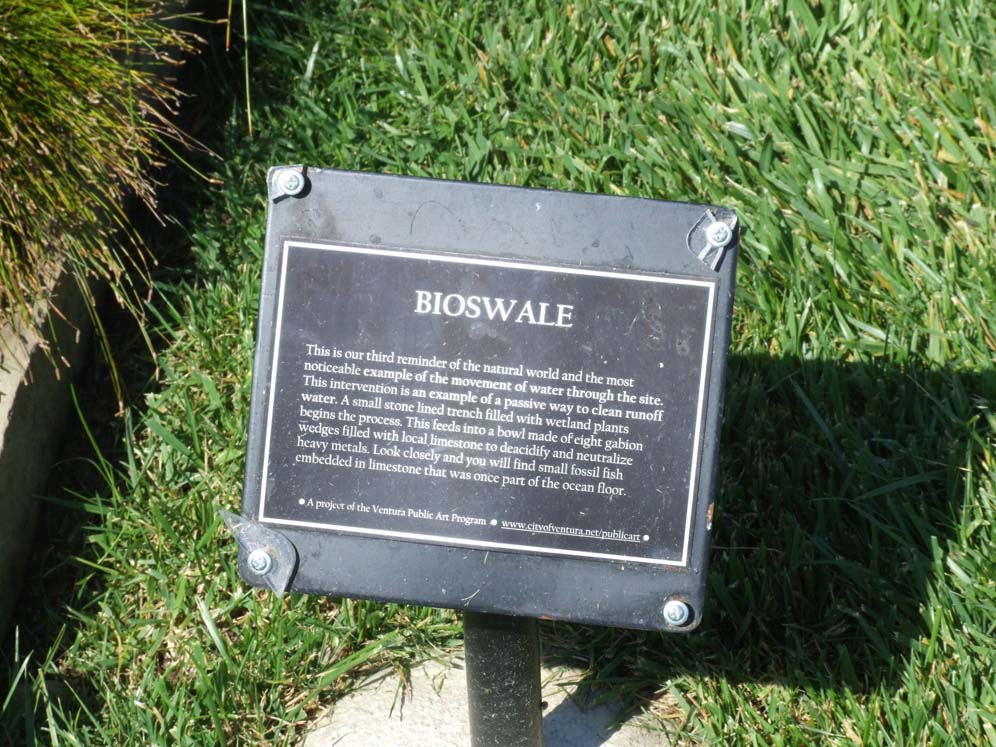 Ventura Bioswale Sign