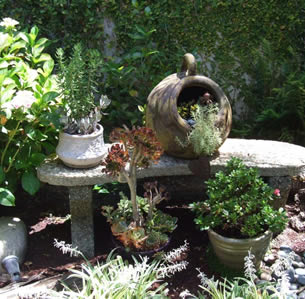 Townhouse Patio Garden